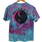 Vintage 90's Oneita Island Dyes Tie Dye Graphic Tee Size Medium