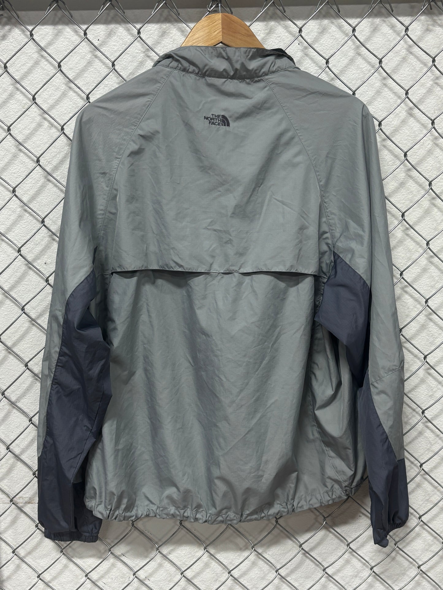 The North Face Tekware Light Grey Zip Up Jacket Size Large