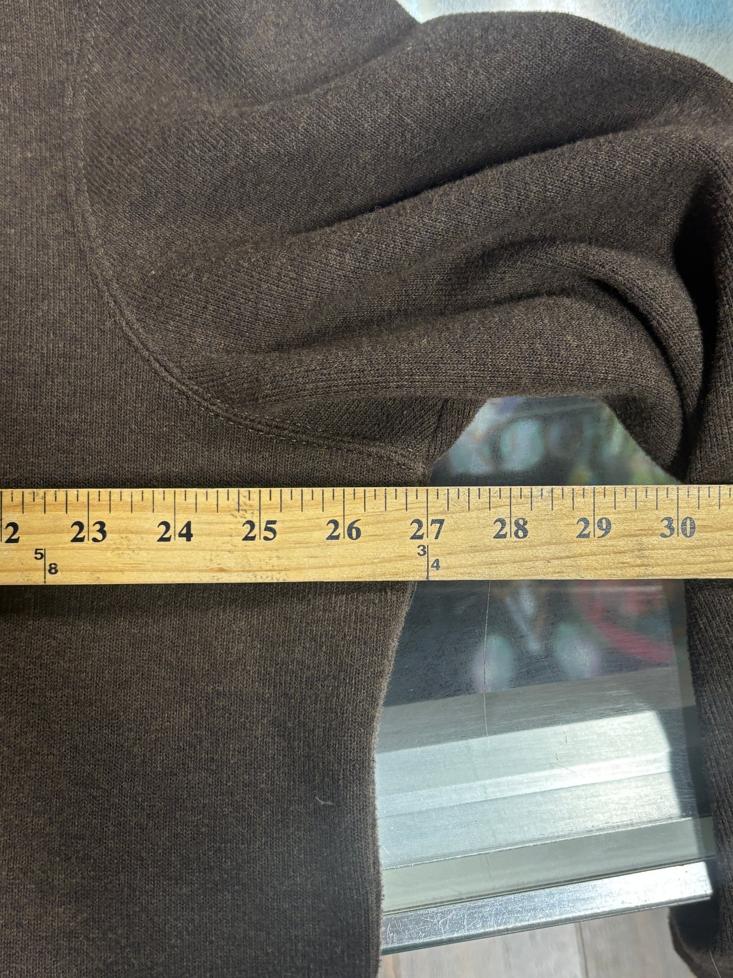 Polo Ralph Lauren Brown Quarter Zip Sweater Size XXL