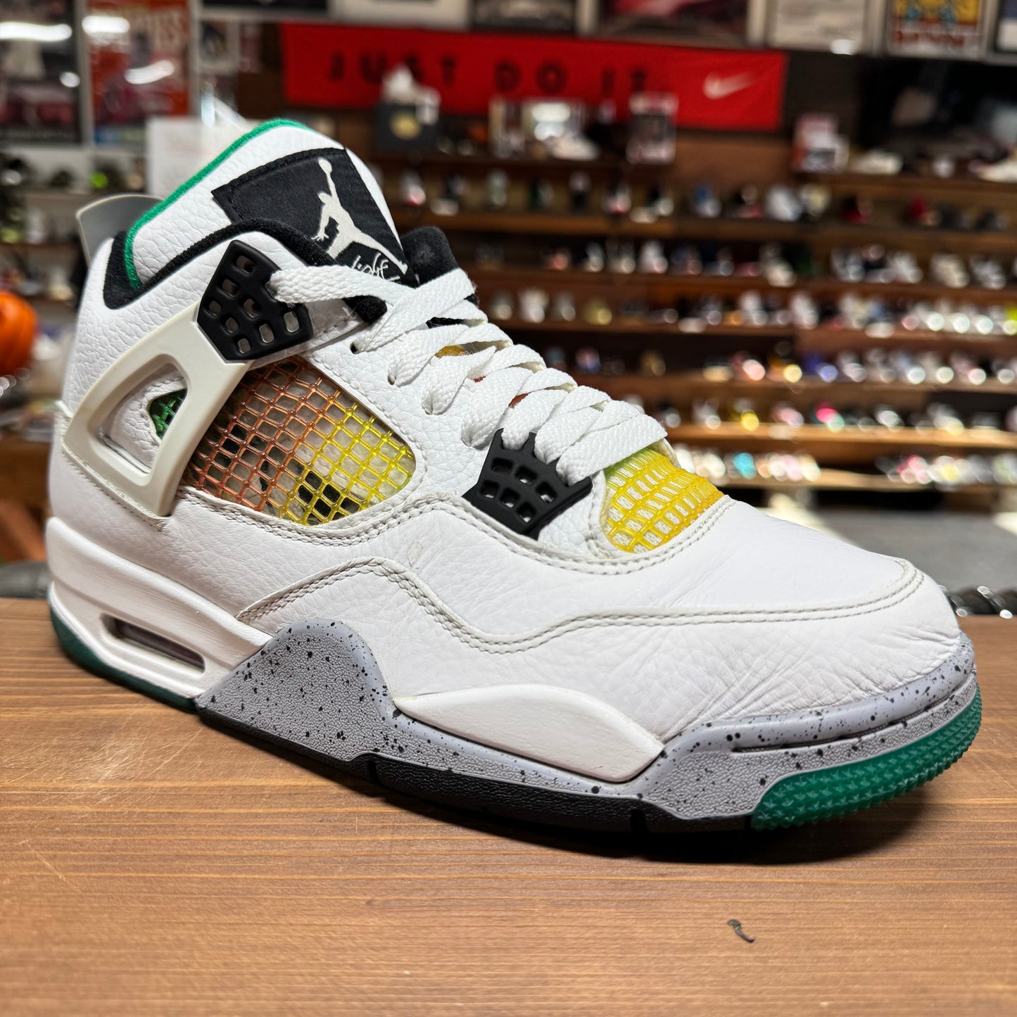 Jordan 4 'Rasta' Size 8W/6.5Y