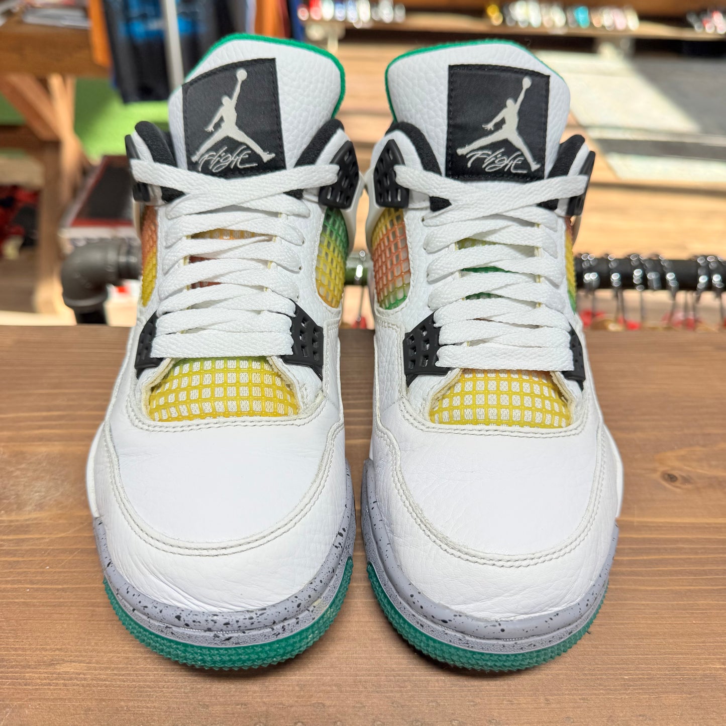 Jordan 4 'Rasta' Size 8W/6.5Y