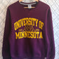 Vintage Russell Athletic University Minnesota Golden Gophers Sweater Size Medium