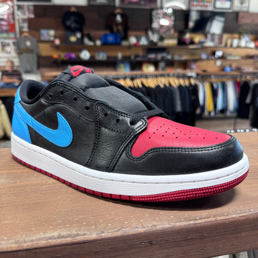 Jordan 1 Low 'UNC to CHI' Size 10.5W/9M (DS)