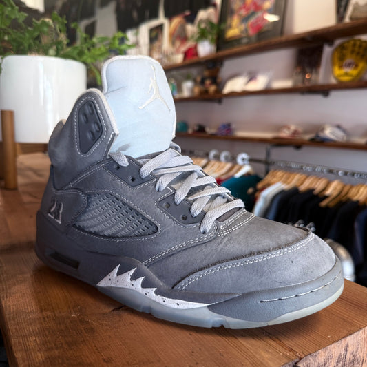 Jordan 5 'Wolf Grey' Size 9