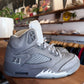 Jordan 5 'Wolf Grey' Size 9