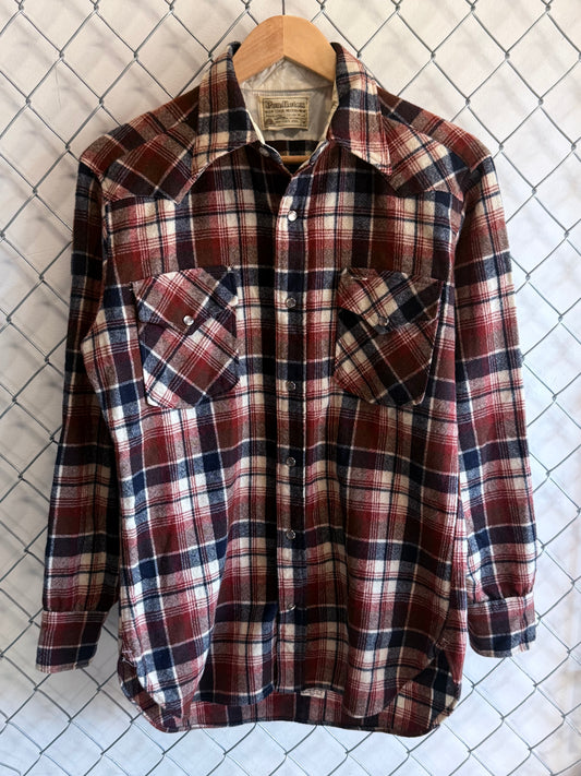 Vintage Pendleton High Grade Western Wear Pearl Snap Shirt Size Medium