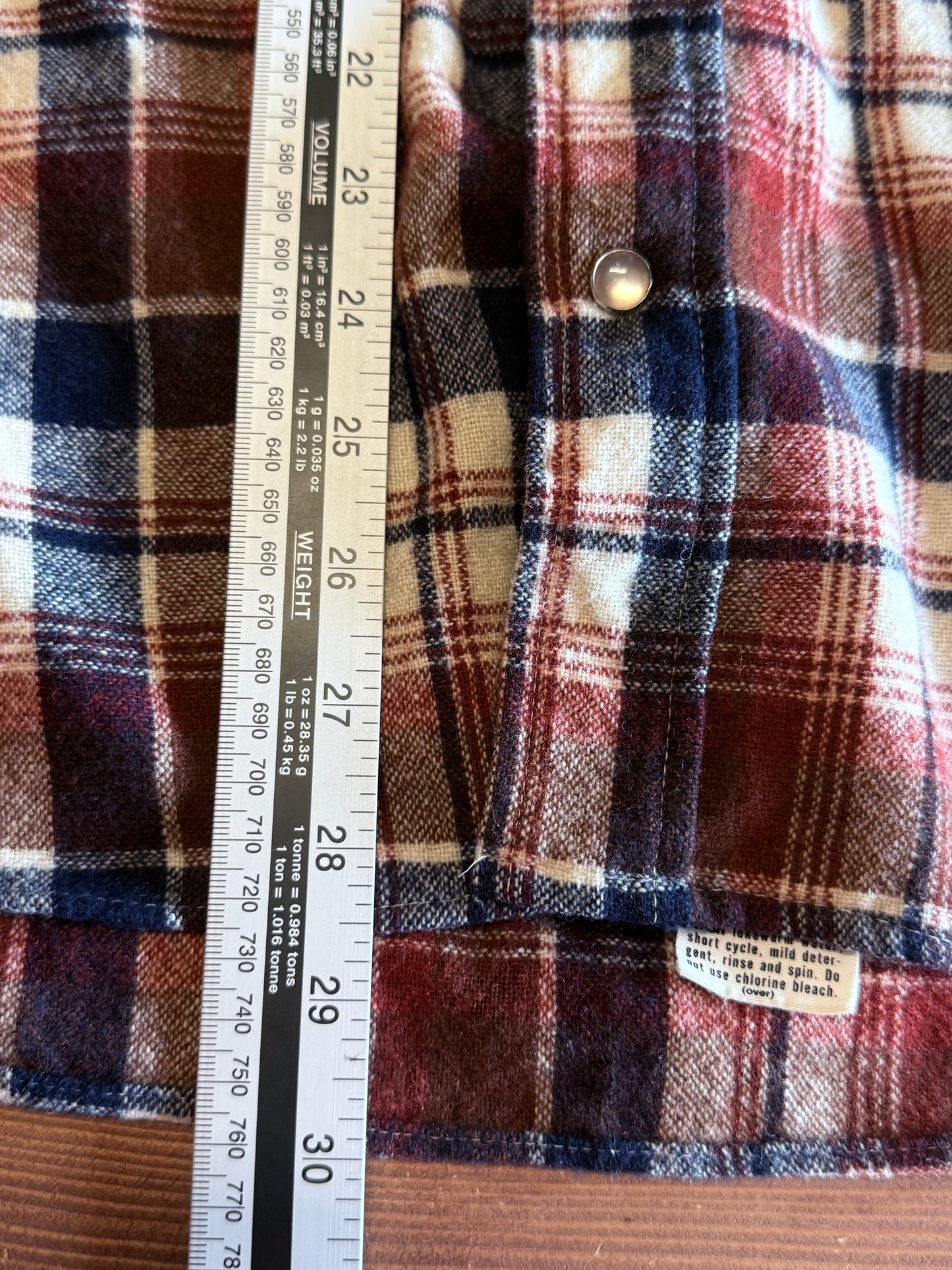 Vintage Pendleton High Grade Western Wear Pearl Snap Shirt Size Medium