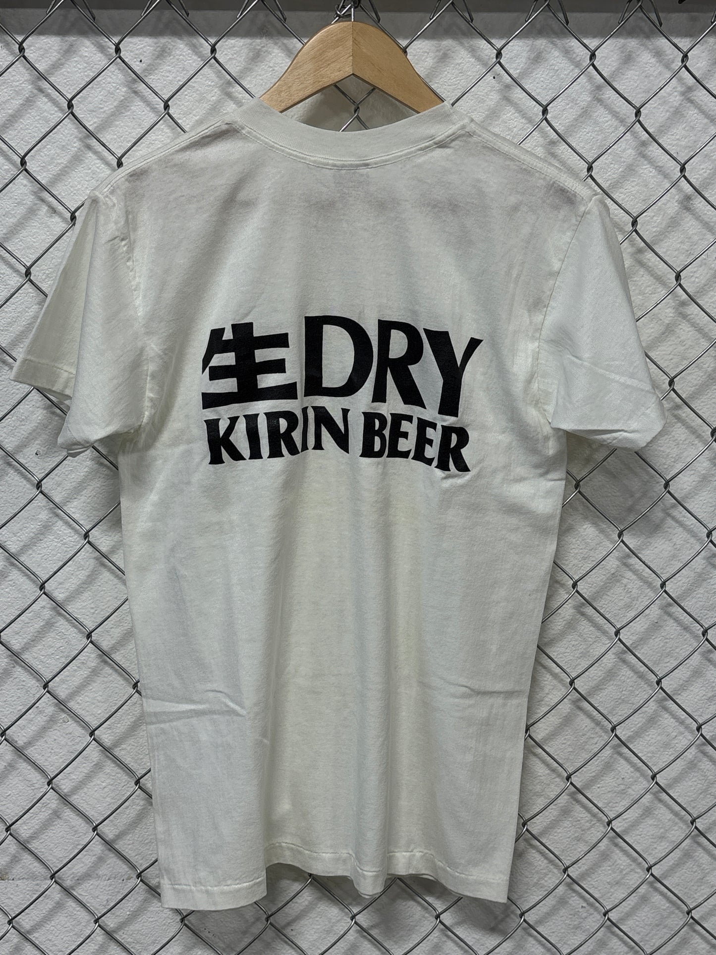Vintage 80's Revolution is Brewing Kirin Japanese Beer Promo Tee Size Large