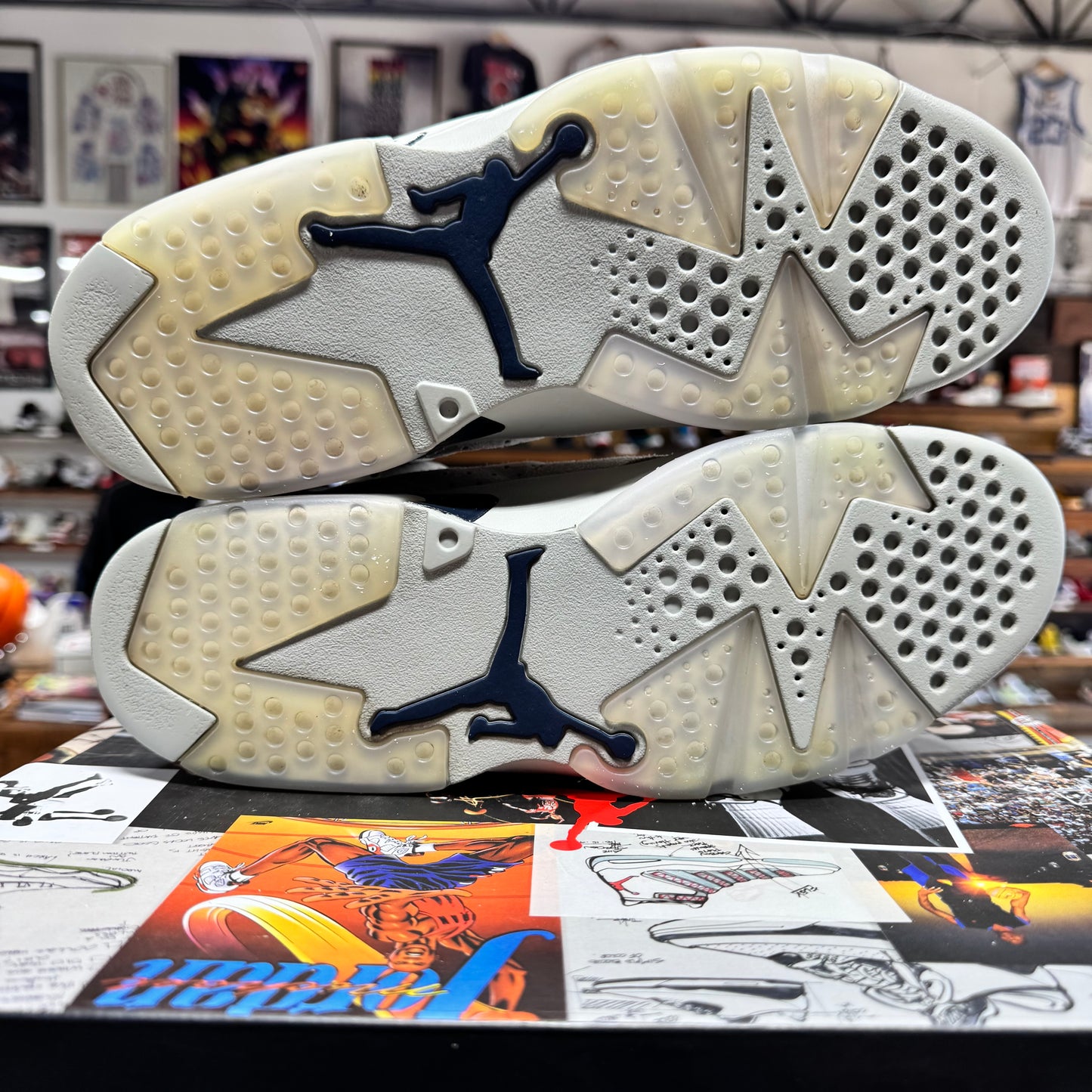 Jordan 6 'Georgetown' Size 12