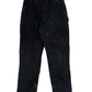Vintage Carhartt Black Double Knee Carpenter Pants Size 32x33