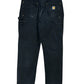 Vintage Carhartt Black Double Knee Carpenter Pants Size 35x33