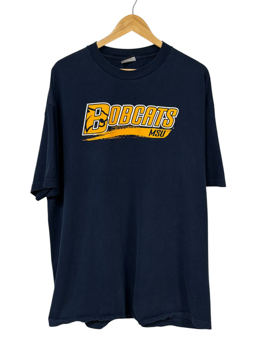 Vintage 00's Montana State University Bobcats Graphic Tee Size XL