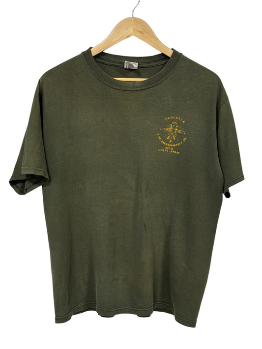 Vintage Operation Iraqi Freedom US Military Faded Graphic Tee Size Medium