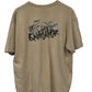 Vintage Y2K Quiksilver Classic Logo Graphic Tee Size XL