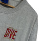Vintage Pelican Dive Aruba D.C Embroidered Striped Tee Size XL