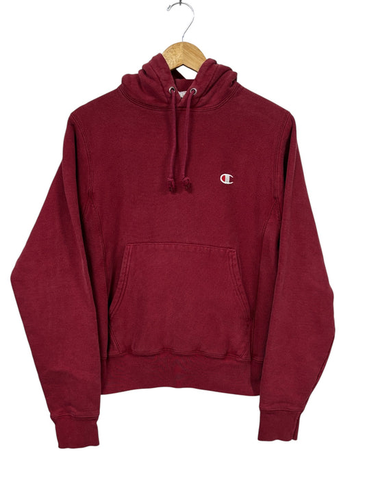 Champion Reverse Weave Maroon Pullover Hoodie Size XS
