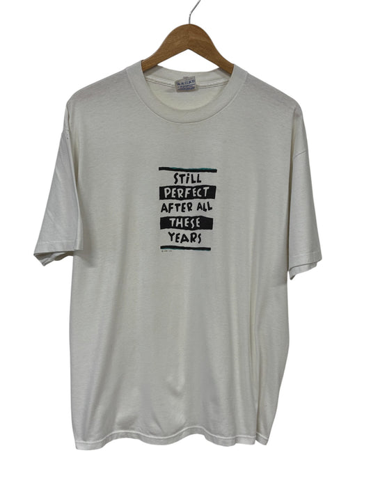 Vintage 90's Still Perfect After All These Years Graphic Tee Size XL
