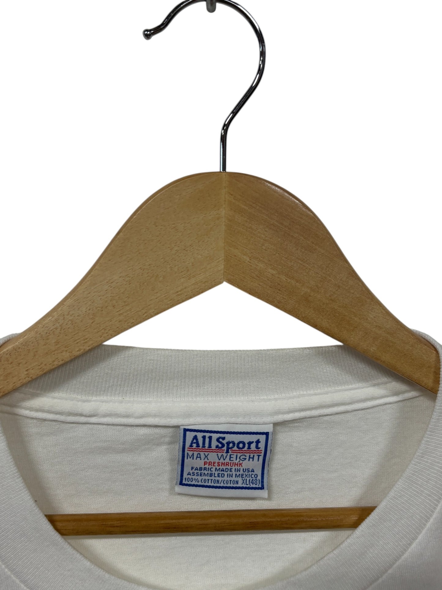 Vintage 90's Aurora Tennis Club K-SWISS Tee Size XL