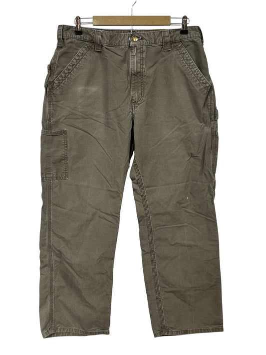 Carhartt Light Brown Dungaree Fit Cargo Pants Size 36x30