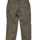 Carhartt Light Brown Dungaree Fit Cargo Pants Size 36x30