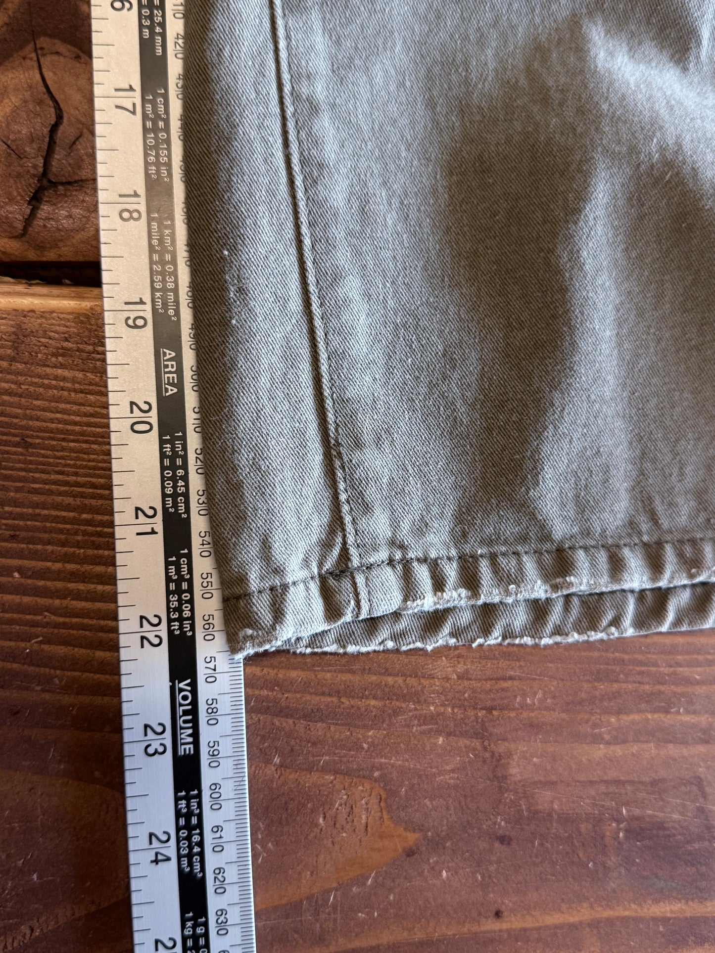 Lucky Brand Dungarees Easy Rider Crop Jeans Size 32x22