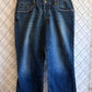 Lucky Brand Dungarees Easy Rider Crop Jeans Size 33x22