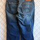 Lucky Brand Dungarees Easy Rider Crop Jeans Size 33x22