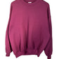 Vintage 90's Jerzees Made in USA Red Blank Crewneck Sweater Size XL