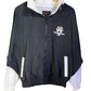 Vintage Jordan Brand Black White Full Zip Windbreaker Jacket Size Large