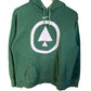 Vintage 00's Nike Center Swoosh Tree Graphic Hoodie Size Medium