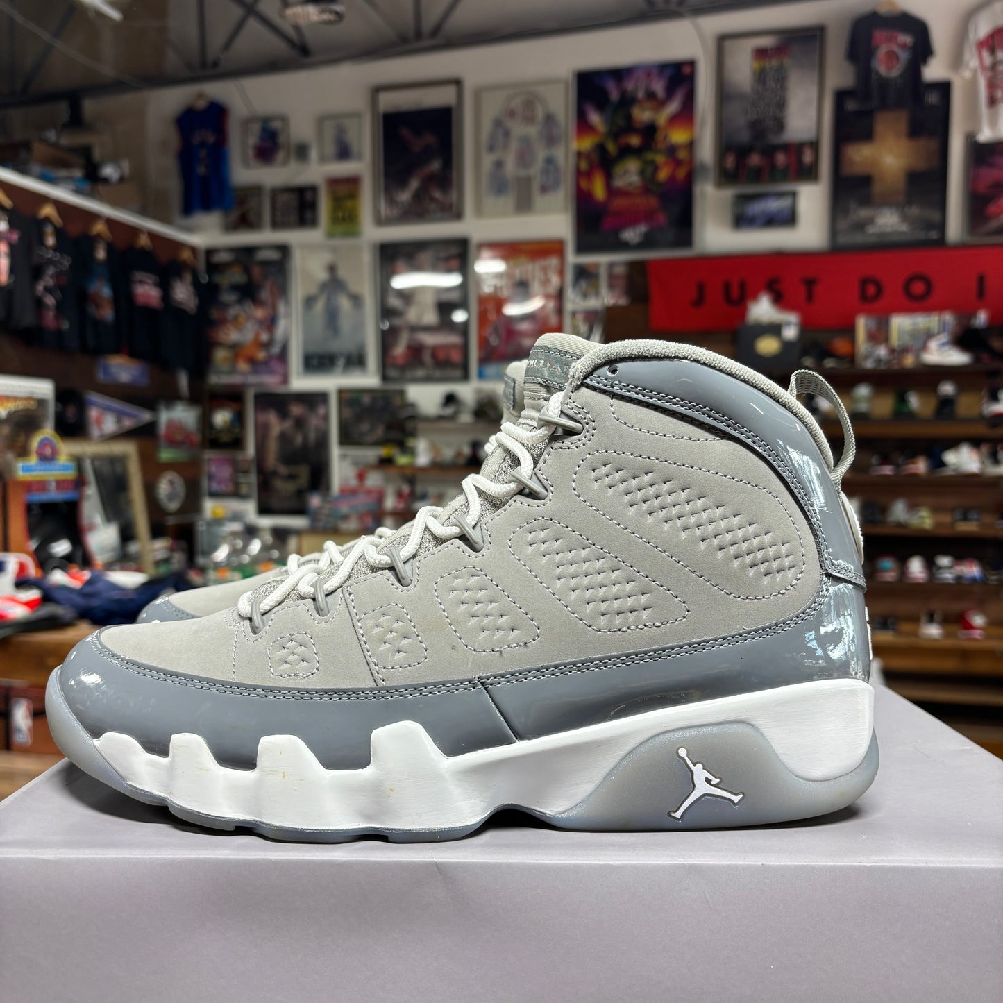 Jordan 9 'Cool Grey (2025)' Size 9.5
