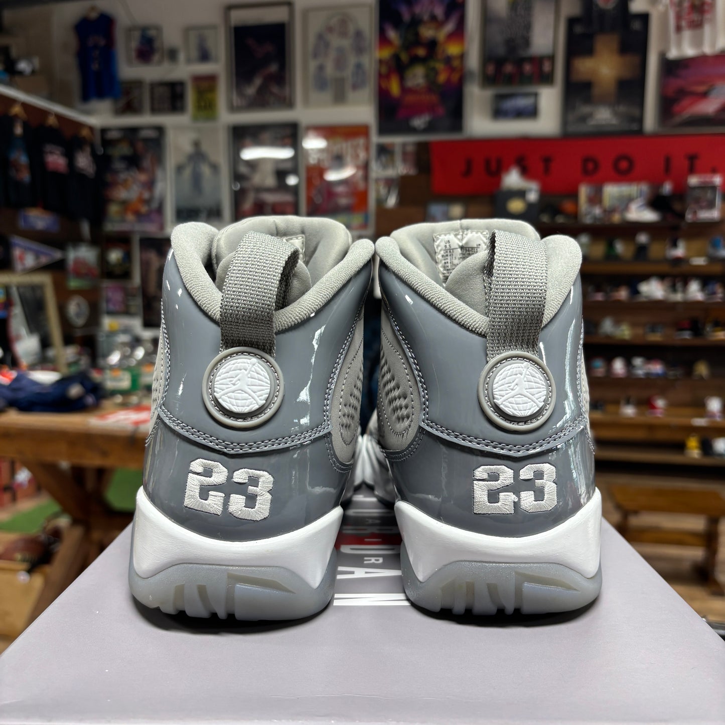 Jordan 9 'Cool Grey (2025)' Size 9.5