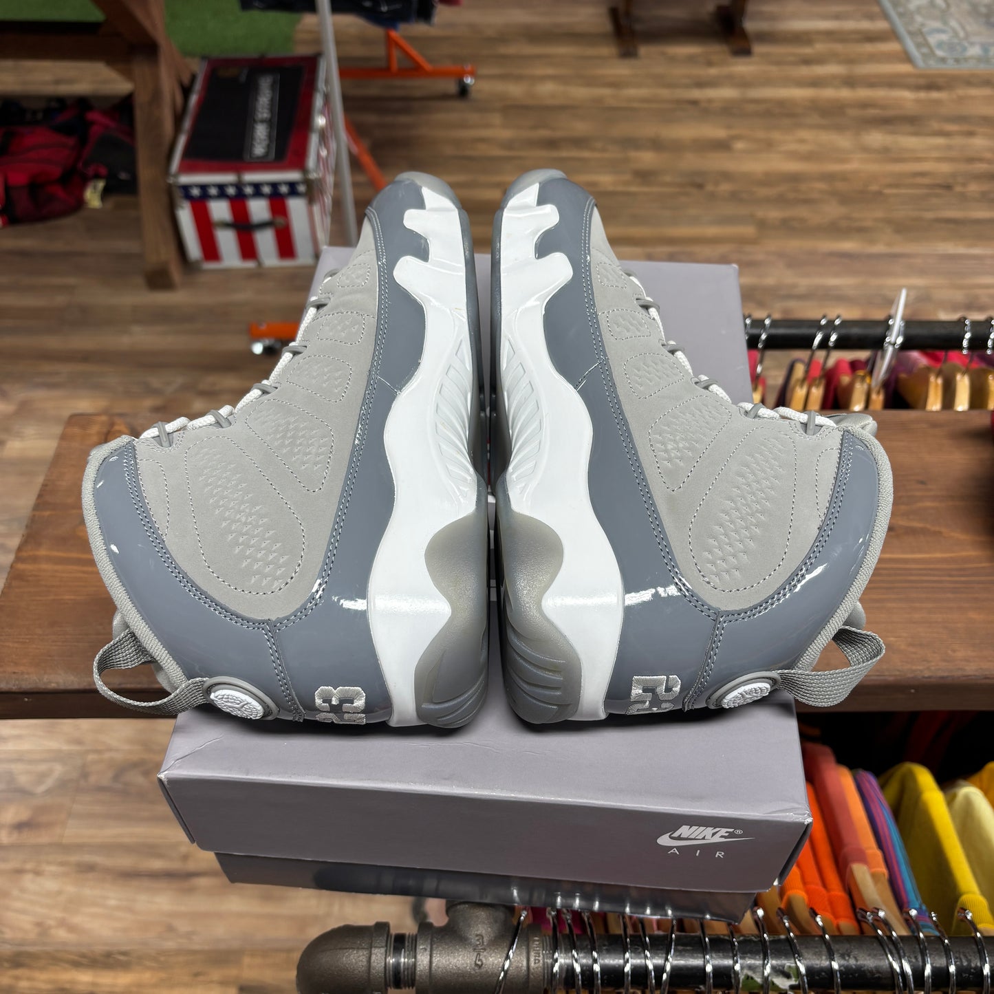 Jordan 9 'Cool Grey (2025)' Size 9.5