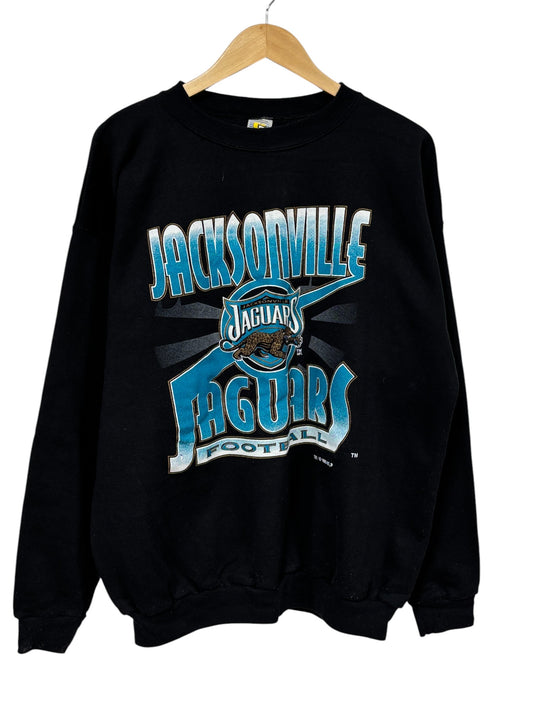 Vintage 1995 Jacksonville Jaguars NFL Logo Crewneck Sweater Size XXL