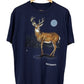 Vintage 1987 Minnesota Deer Nature Graphic Tee Size Medium