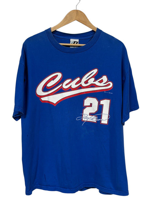 Vintage Y2K Chicago Cubs Sammy Sosa Baseball Tee Size XL