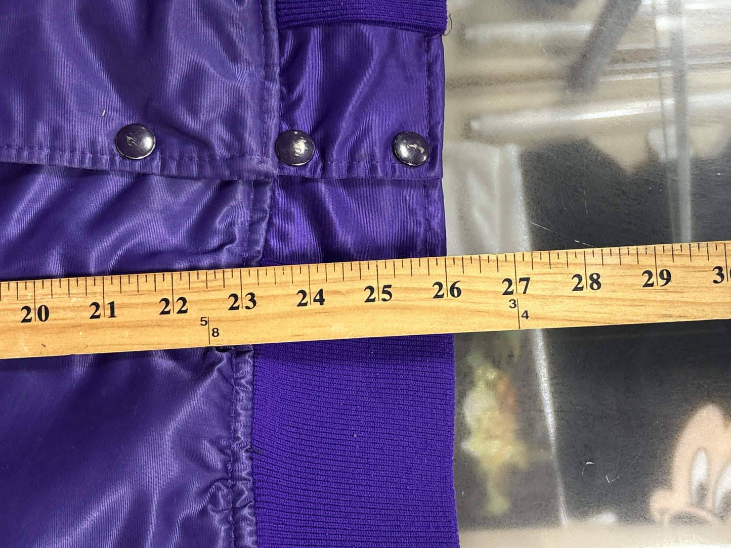 Vintage 90's Starter Los Angeles Lakers Satin Bomber Jacket Size Large