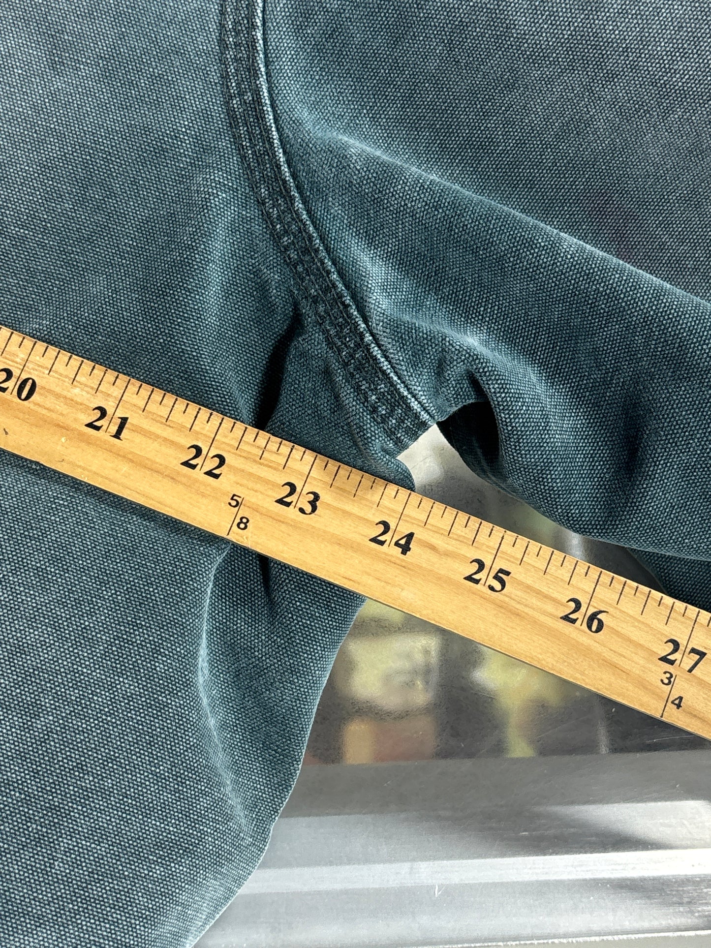 Vintage Carhartt J22 HTG Heart Green Zip Up Traditional Jacket Size Large