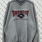 Vintage Y2K Denver Broncos NFL Logo Grey Sweater Size XXL