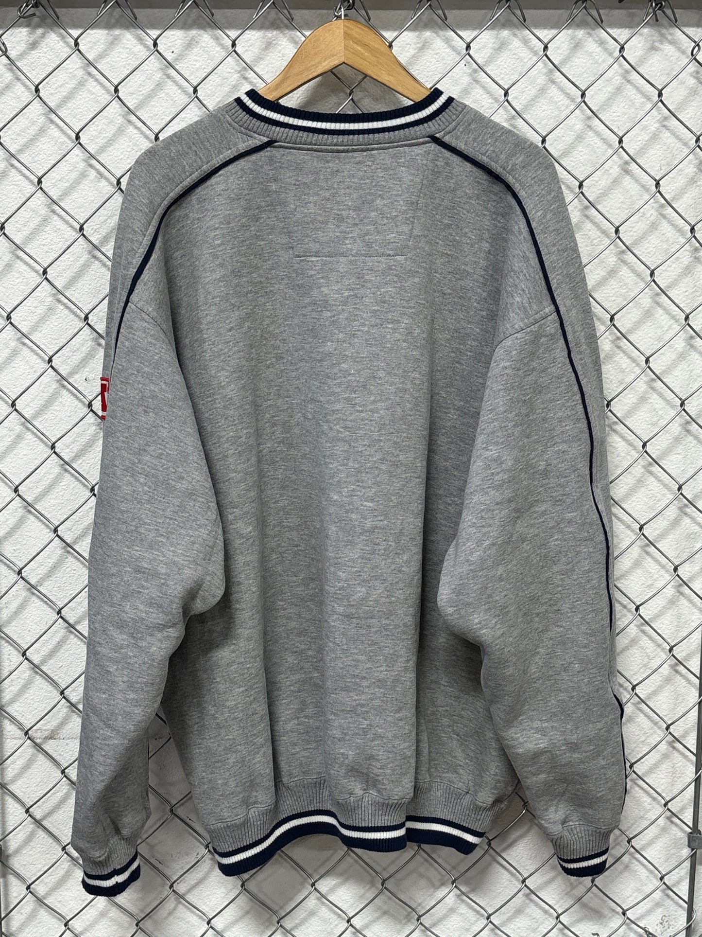 Vintage Y2K Denver Broncos NFL Logo Grey Sweater Size XXL