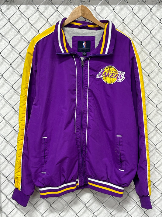 Vintage Y2K G3 Carl Banks Los Angeles Lakers Jacket Size Large