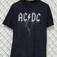 Vintage Y2K ACDC Thunderstruck Band Graphic Tee Size Large