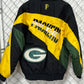 Vintage 90's Pro Player Green Bay Packers Puffer Jacket Size Large