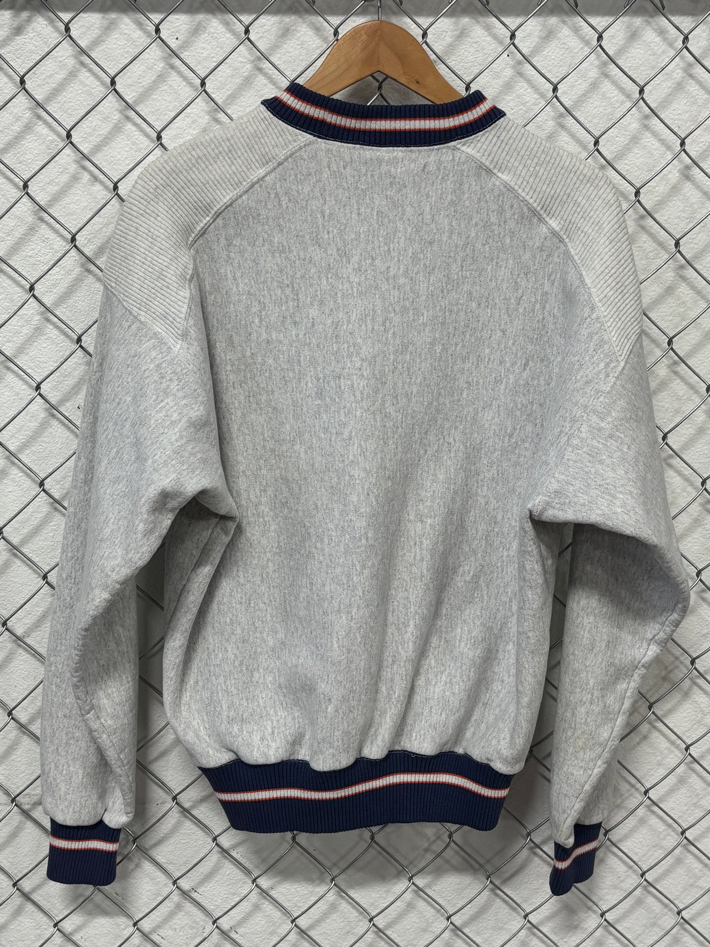 Vintage 90's The Game Illinois Illini Collegiate Heavy Sweater Size Large