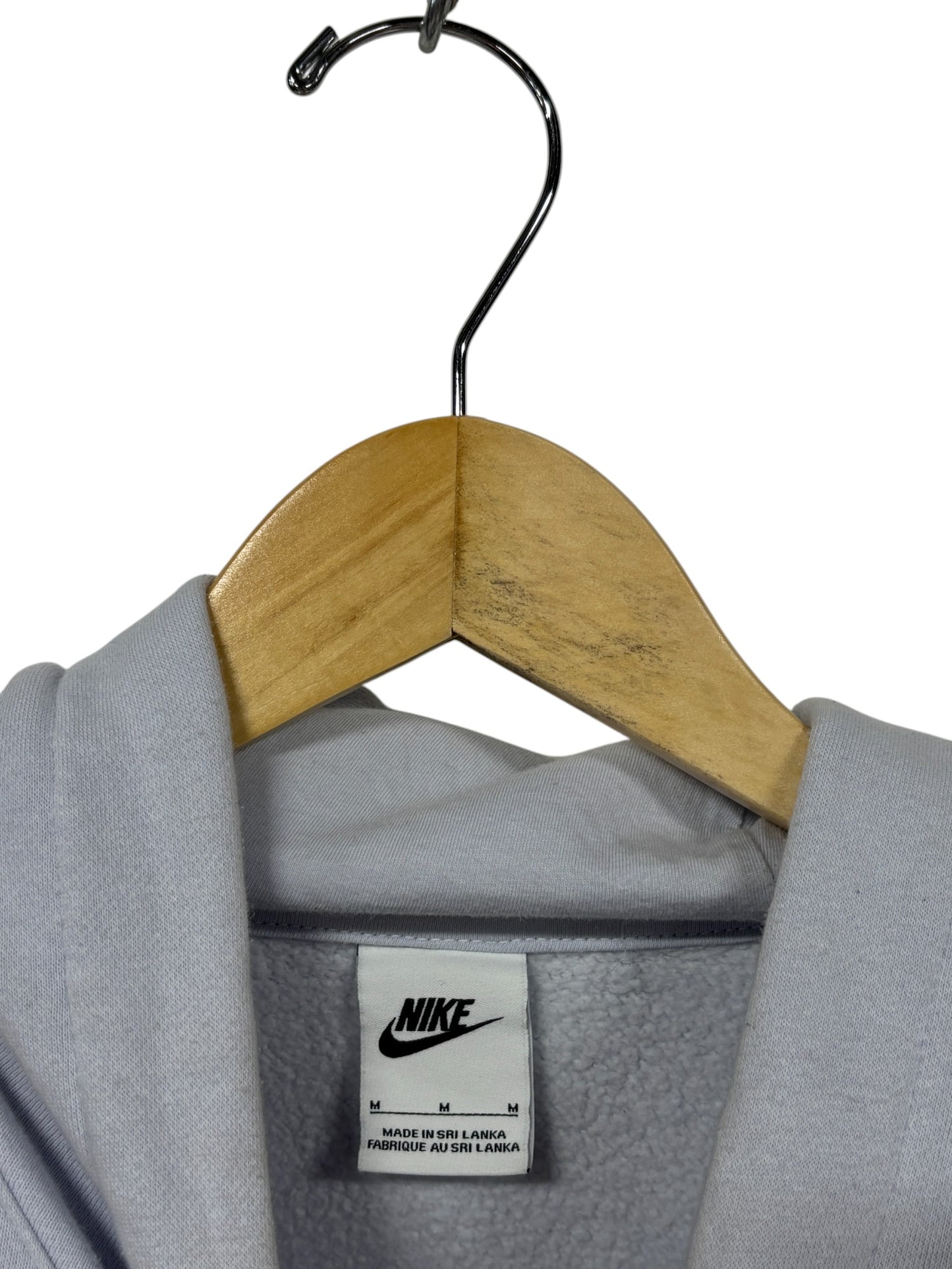 Nike Futura Logo Small Swoosh Hoodie Size Medium