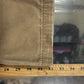 Carhartt Brown Relaxed Fit Carpenter Pants Size 36x32