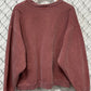Vintage 90's Rocke Gear Overdyed Red Crewneck Sweater Size XL