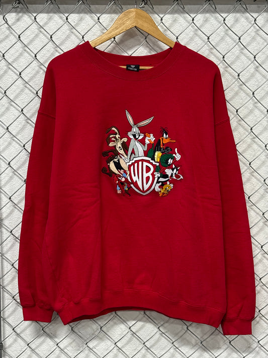Vintage 90's Warner Brothers Looney Tunes Cartoon Sweater Size XXL