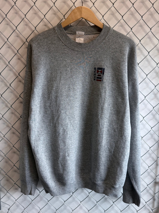 Vintage 90's Mackinaw Sailing Crewneck Sweater Size XL