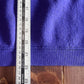 Vintage Catalina Women's Purple Cropped Crewneck Sweater Size Medium